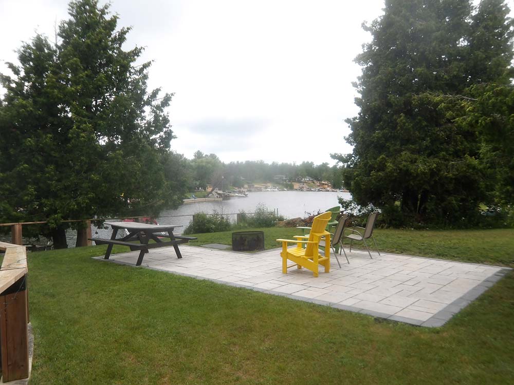 Access to common firepit